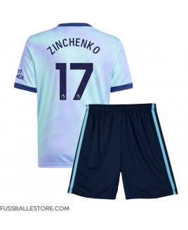 Günstige Arsenal Oleksandr Zinchenko #17 3rd trikot Kinder 2024-25 Kurzarm (+ Kurze Hosen)